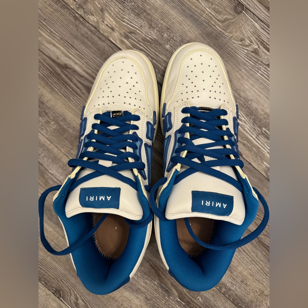 Amiri skel low top Blue/White 12